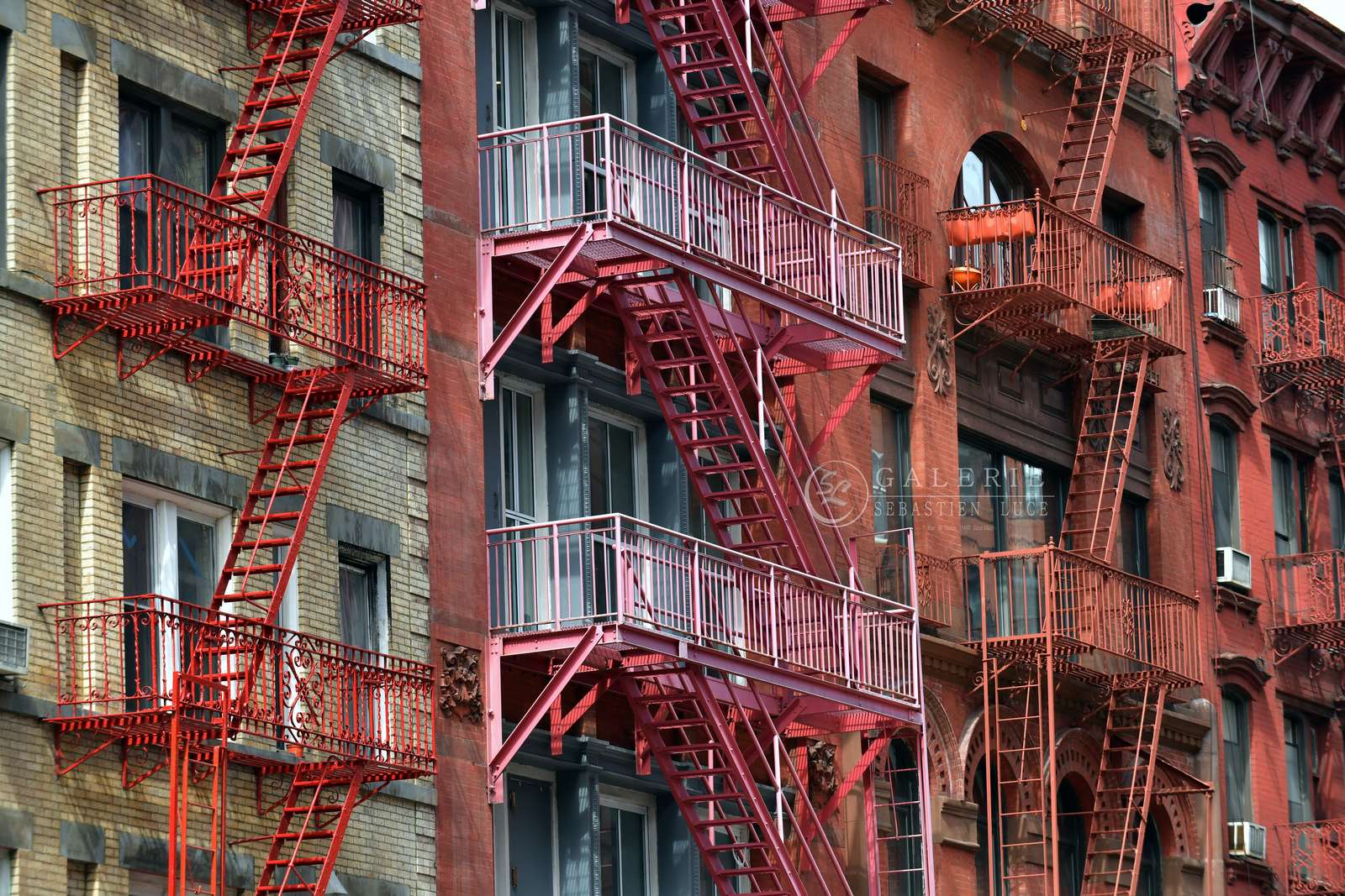 Stairs - New York  - Photographie Photographies par thématiques Galerie Sébastien Luce