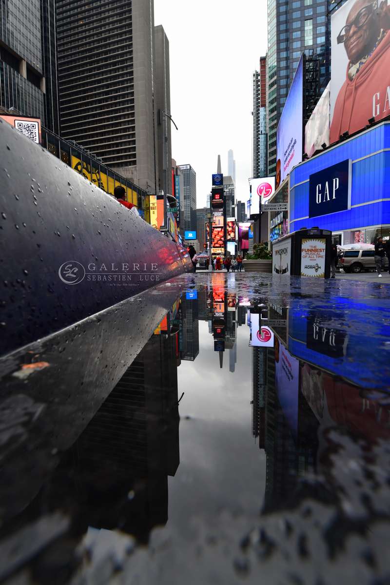 Times Square Mirror   - Photographie Photographies d'art en édition limitée Galerie Sébastien Luce