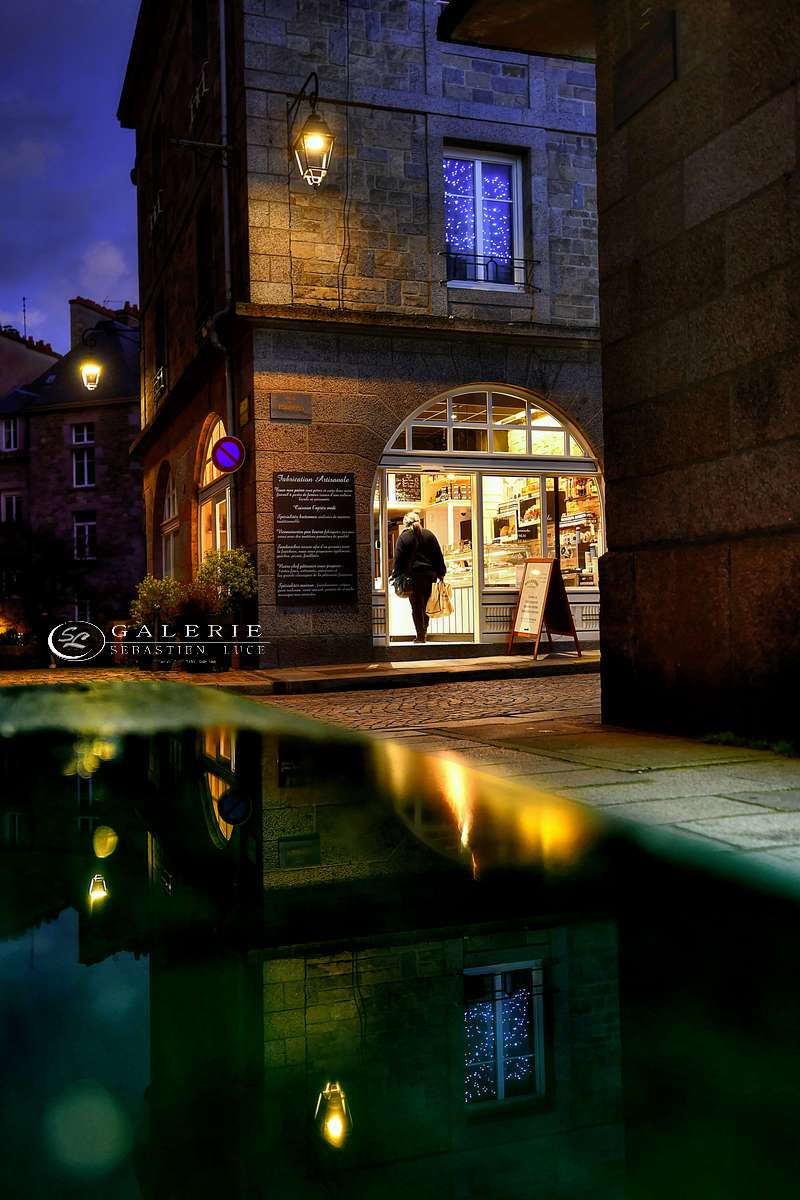 boulangerie malouine  - Photographie Photographies d'art en édition limitée Galerie Sébastien Luce