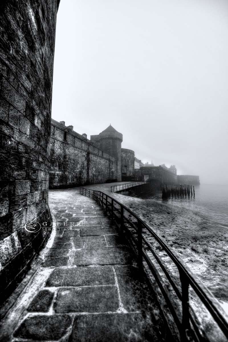 Passage vers la brume - st malo  - Photographie Photographies par thématiques Galerie Sébastien Luce