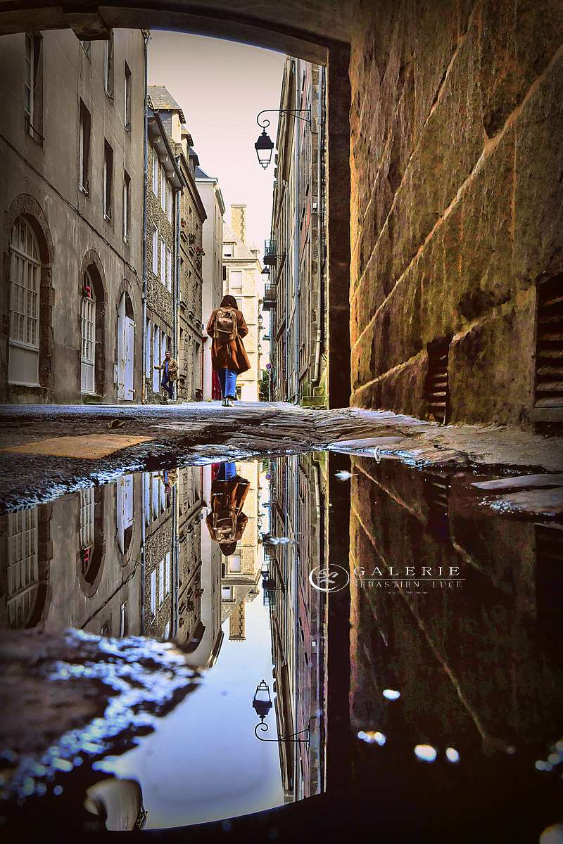 Rue de Saint Malo    - Photographie Photographies d'art en édition limitée Galerie Sébastien Luce