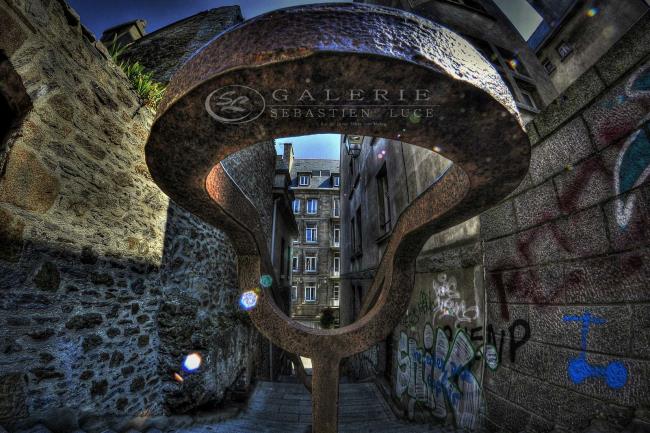 Escalier Tortueux - Photographie Photographies par thématiques Galerie Sébastien Luce