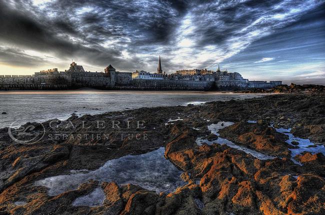 Couleur Bleu - Saint-Malo - Photographie Photographies par thématiques Galerie Sébastien Luce