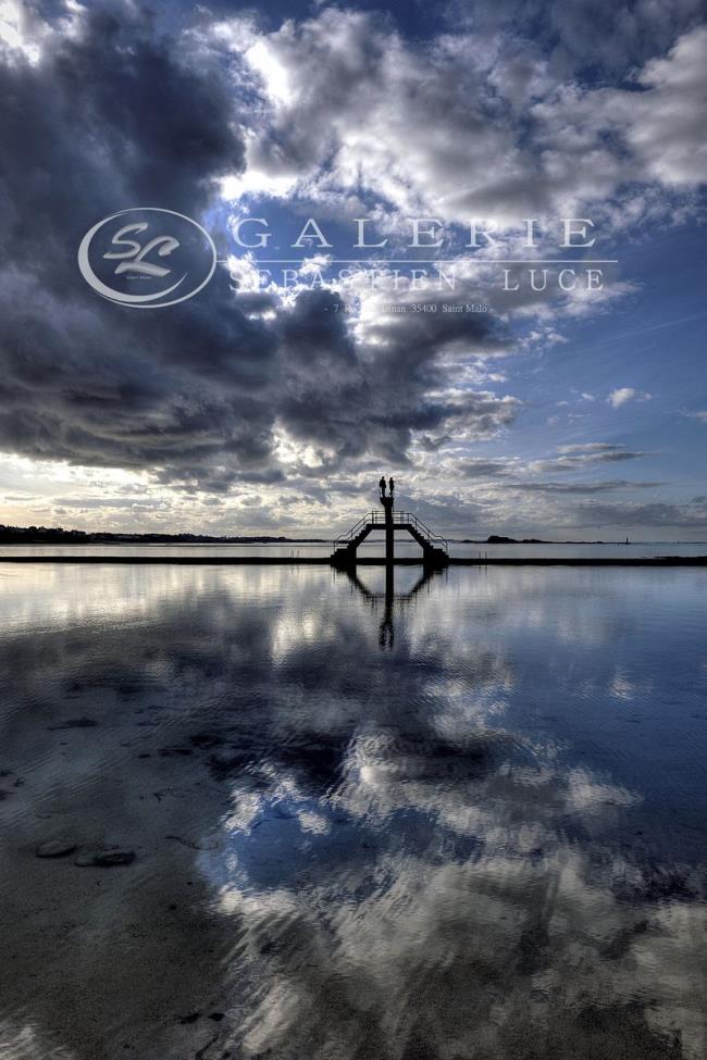 Entre ciel et Mer - Plage Bon-Secours - Photographie Photographies par thématiques Galerie Sébastien Luce