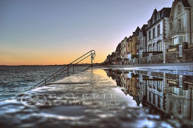 Miroir salé - Saint Malo  - Photographie Photographies par thématiques Galerie Sébastien Luce