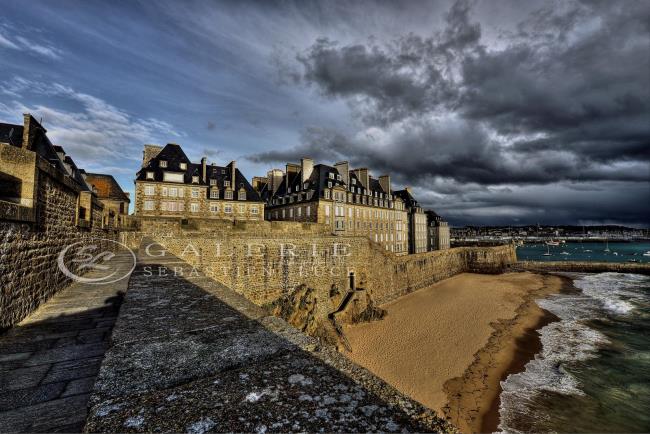 Fenêtres sur mer - St Malo - Photographie Photographies par thématiques Galerie Sébastien Luce