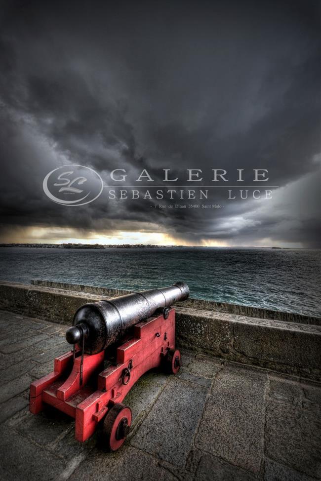 Canon la Vue - St Malo - Photographie Photographies par thématiques Galerie Sébastien Luce