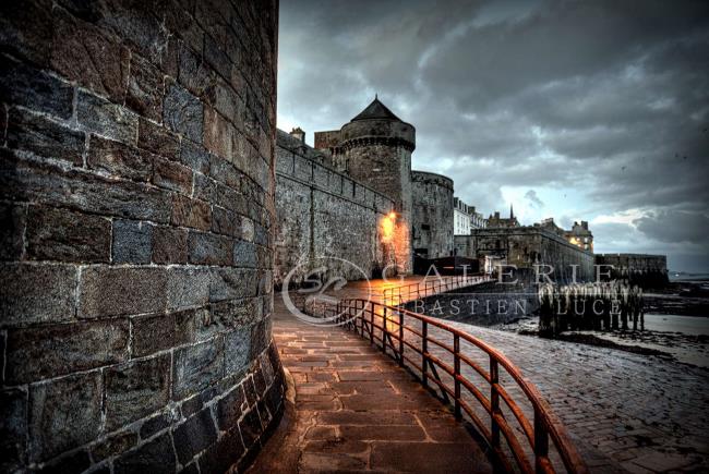 Forteresse Maritime - St Malo - Photographie Photographies par thématiques Galerie Sébastien Luce