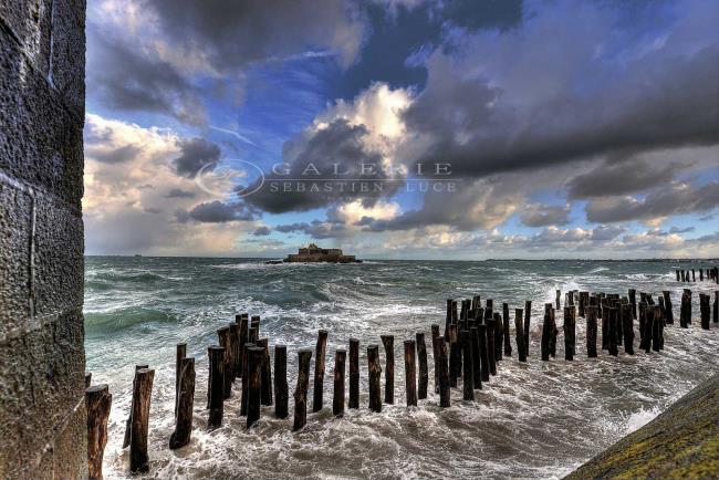 Saint Malo a vive-eau, - Photographie Photographies par thématiques Galerie Sébastien Luce