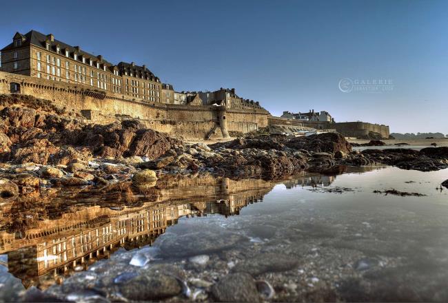 les pieds dans l eau - st malo  - Photographie Photographies par thématiques Galerie Sébastien Luce