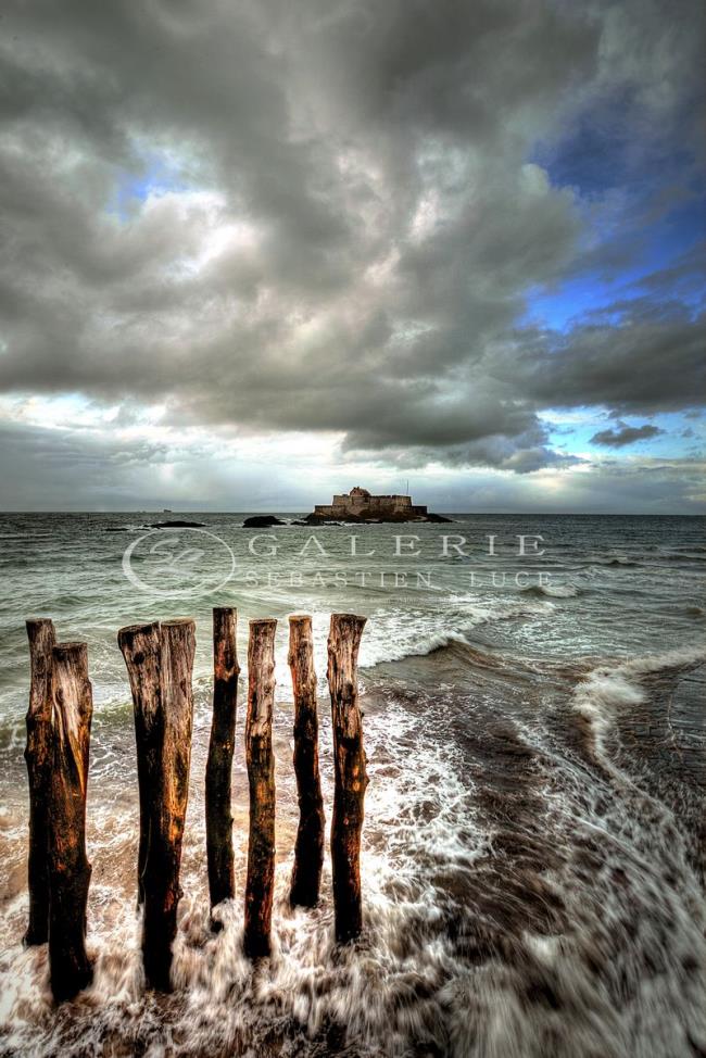 Saint Malo en Mouvement - Photographie Photographies d'art en édition limitée Galerie Sébastien Luce