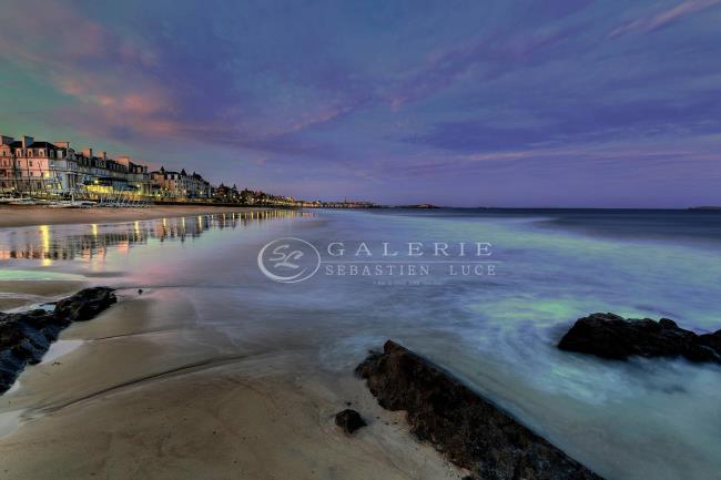 Lever de Soleil - Saint Malo  - Photographie Photographies d'art en édition limitée Galerie Sébastien Luce