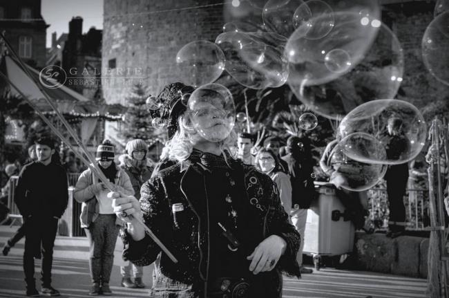 Bulles de savon - St Malo - Photographie Photographies d'art en édition limitée Galerie Sébastien Luce