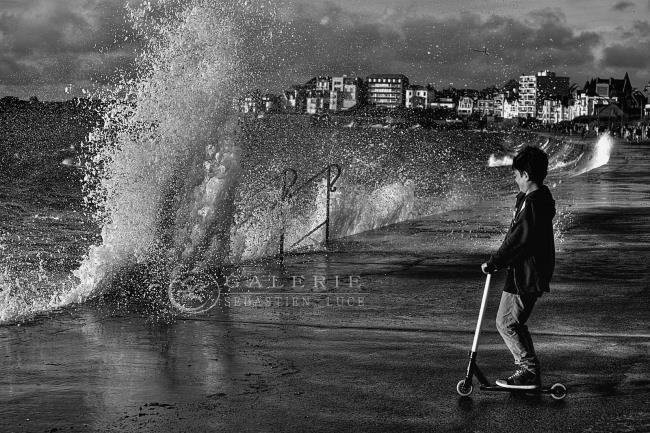 jeux d´eau - St Malo - Photographie Photographies par thématiques Galerie Sébastien Luce