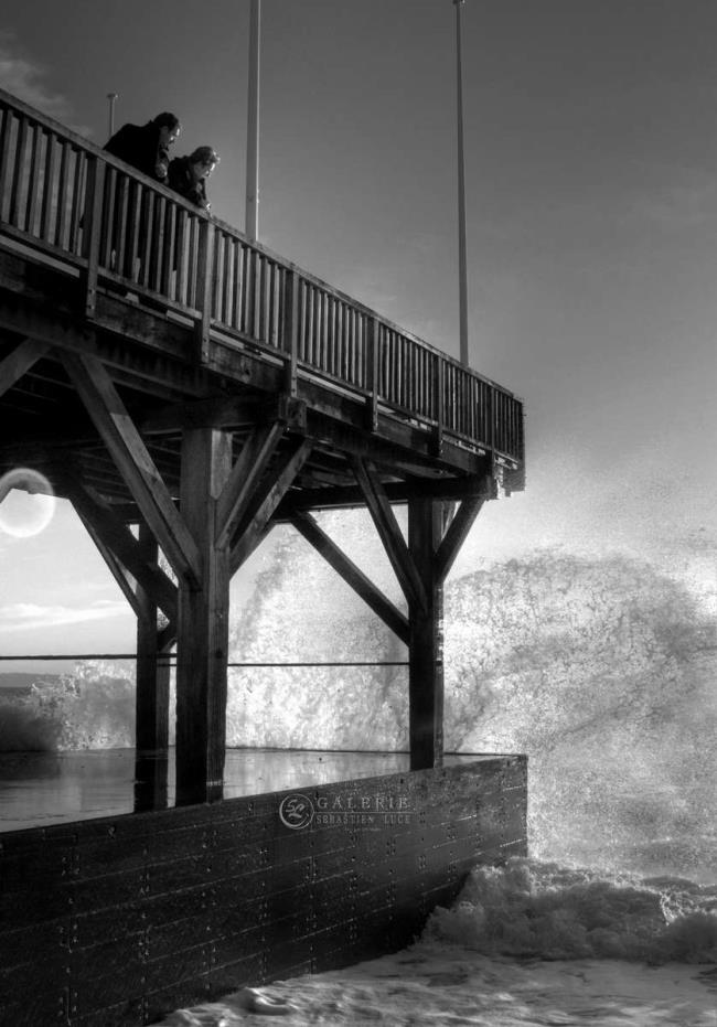 L Amour à la Plage  - Photographie Photographies d'art en édition limitée Galerie Sébastien Luce