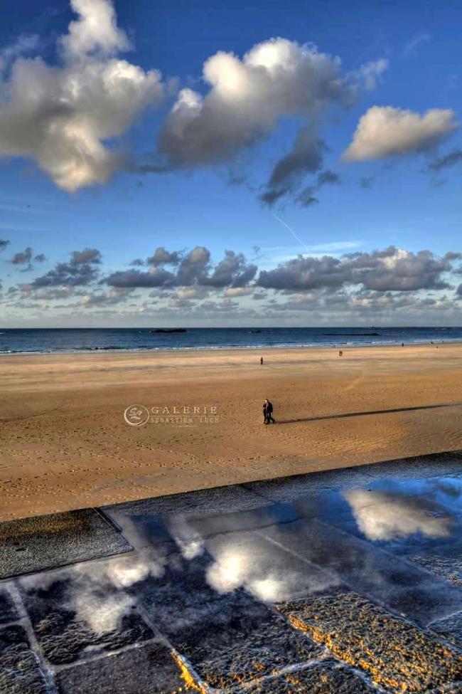entre les nuages - saint malo - Photographie Photographies d'art en édition limitée Galerie Sébastien Luce