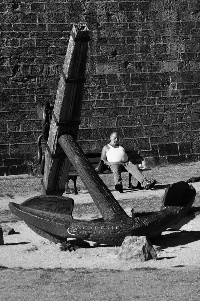 savoir Jeter l Ancre - Saint malo - Photographie Photographies d'art en édition limitée Galerie Sébastien Luce