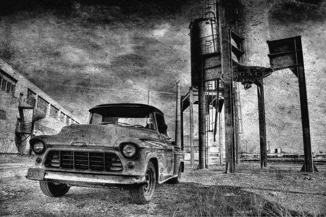 chevrolet  - Photographie Photographies d'art en édition limitée Galerie Sébastien Luce