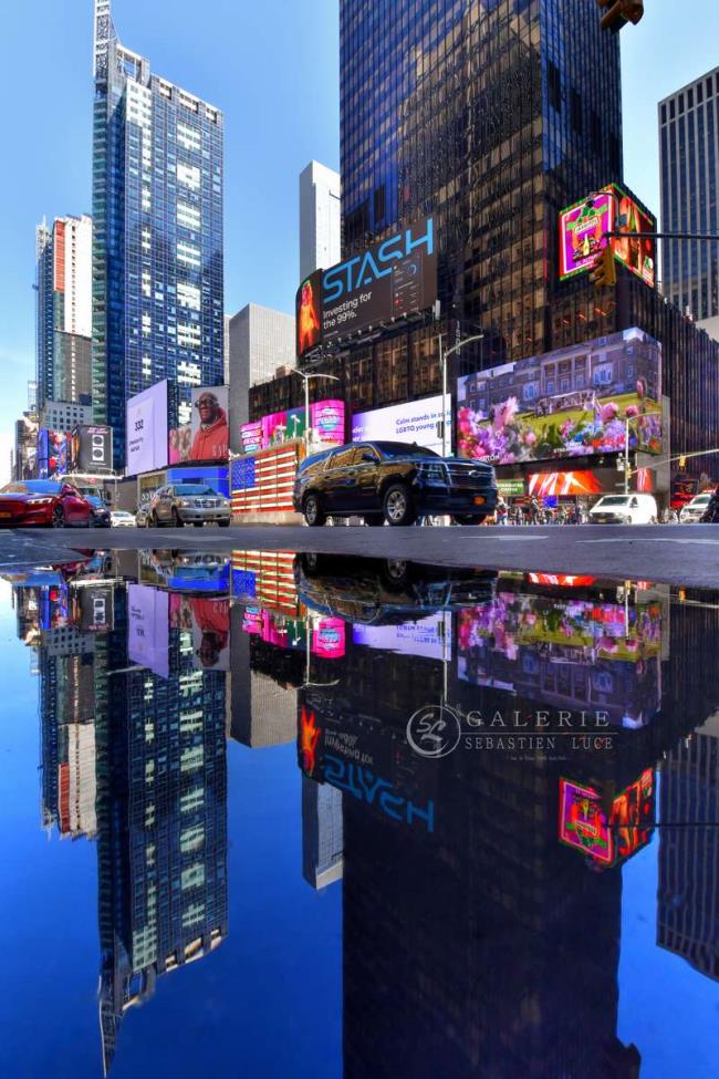 Times Square - New York - Photographie Photographies par thématiques Galerie Sébastien Luce