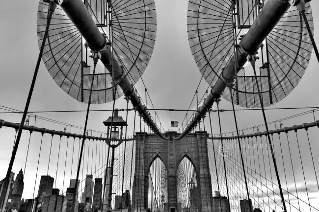 Suspension Bridge Brooklyn - Photographie Photographies par thématiques Galerie Sébastien Luce