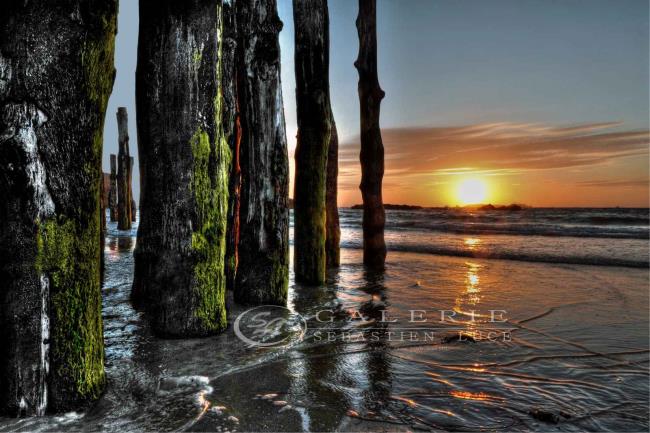 Saint Malo sous les sunlights - Photographie Photographies d'art en édition limitée Galerie Sébastien Luce