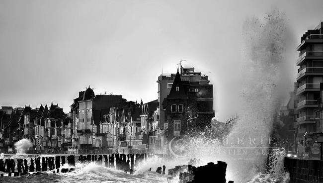 Déluge sur Saint Malo  - Photographie Photographies par thématiques Galerie Sébastien Luce