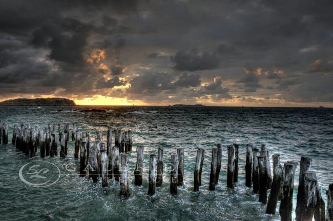 Crépuscule Malouin - Photographie Photographies d'art en édition limitée Galerie Sébastien Luce