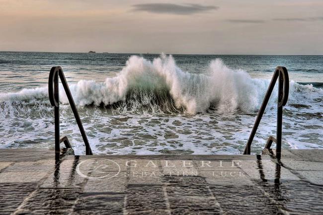 Au Creux de la vague - Saint Malo - Photographie Photographies d'art en édition limitée Galerie Sébastien Luce