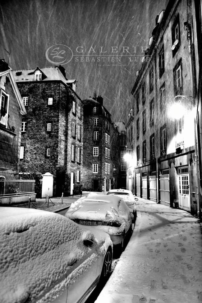 Hiver Breton -St Malo - Photographie Photographies par thématiques Galerie Sébastien Luce