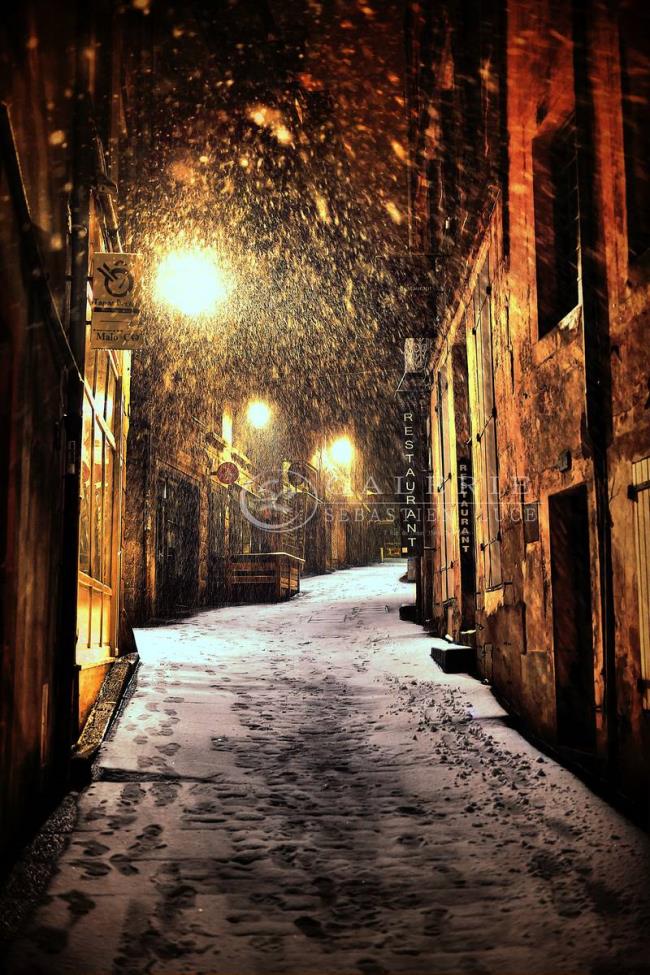 intra sous la neige - Photographie Photographies d'art en édition limitée Galerie Sébastien Luce