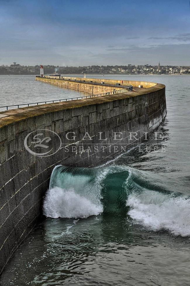 Vague Emeraude - Photographie Photographies d'art en édition limitée Galerie Sébastien Luce