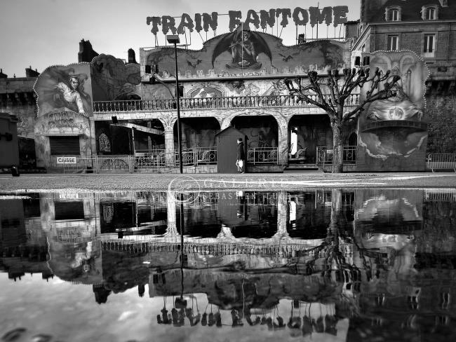 Train Fantôme -Sainte-Ouine - Photographie Photographies d'art en édition limitée Galerie Sébastien Luce