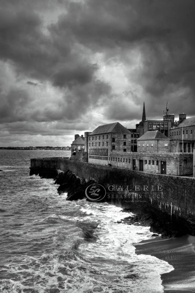 Ville forteresse, Saint-Malo - Photographie Photographies par thématiques Galerie Sébastien Luce