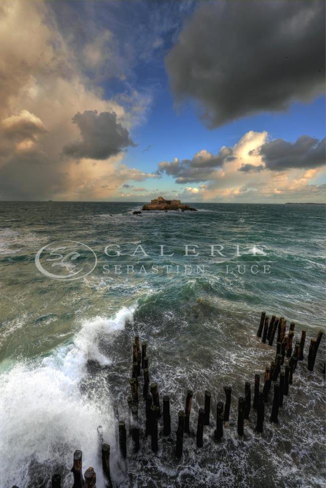 Spectacle Marin -Saint Malo - Photographie Photographies par thématiques Galerie Sébastien Luce