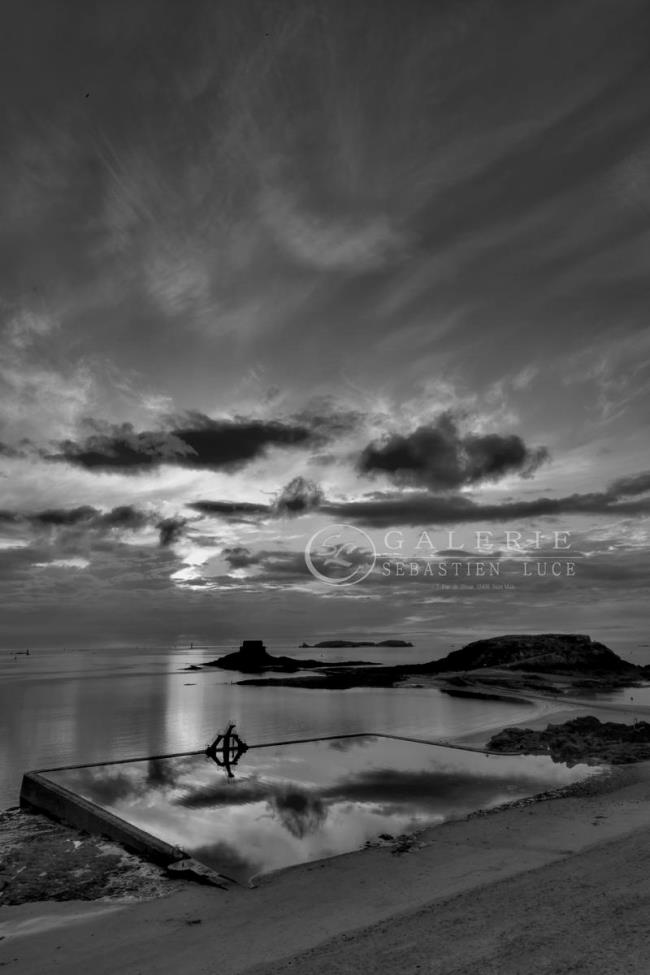 Sunset Malo - Photographie Photographies par thématiques Galerie Sébastien Luce