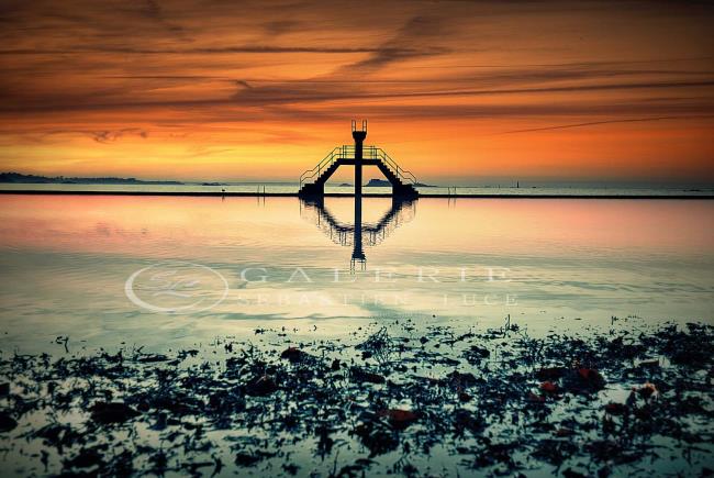 Soleil Couchant sur Bon-secours - Photographie Photographies d'art en édition limitée Galerie Sébastien Luce