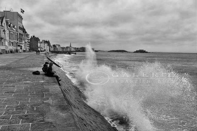 Scène de Vie - Saint Malo - Photographie Photographies par thématiques Galerie Sébastien Luce