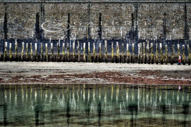 Saint Malo Réflection - Photographie Photographies d'art en édition limitée Galerie Sébastien Luce
