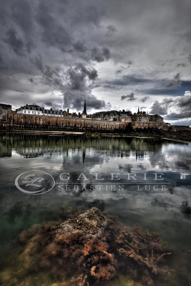 Saint Malo En Profondeur - Photographie Photographies d'art en édition limitée Galerie Sébastien Luce