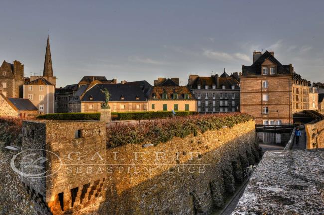  forteresse de granit - St Malo  - Photographie Photographies par thématiques Galerie Sébastien Luce