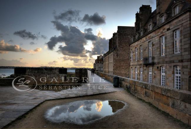 Miroir au Sol - St Malo - Photographie Photographies par thématiques Galerie Sébastien Luce