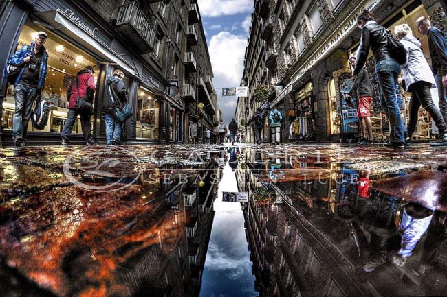 My shopping Reflection - Photographie Photographies d'art en édition limitée Galerie Sébastien Luce