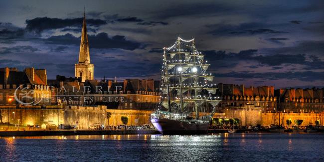Saint Malo Port Maritime - Photographie Photographies d'art en édition limitée Galerie Sébastien Luce