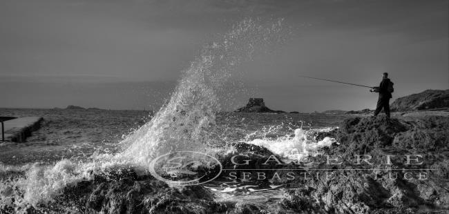 Pêcher à Bonsecours  - Photographie Photographies d'art en édition limitée Galerie Sébastien Luce