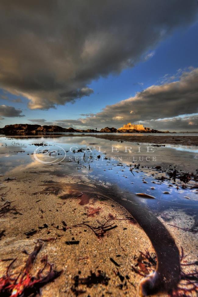 La mer s´offre à vous - Saint Malo - Photographie Photographies d'art en édition limitée Galerie Sébastien Luce
