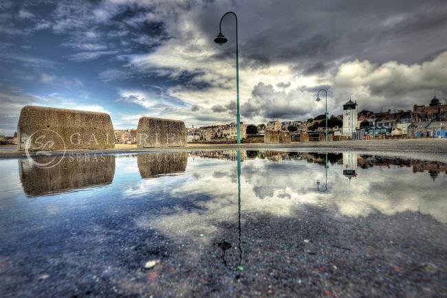 Réflection sur Les bas sablons - Photographie Photographies par thématiques Galerie Sébastien Luce