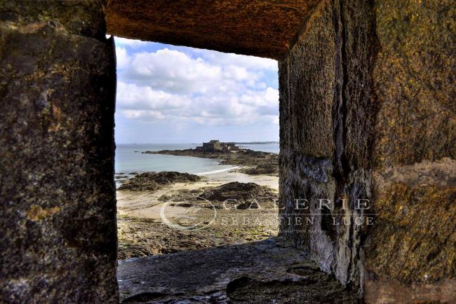Vue Mer - St Malo - Photographie Photographies par thématiques Galerie Sébastien Luce
