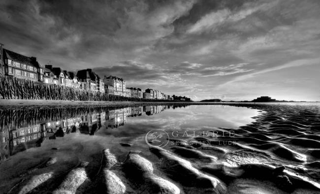Reflets sur le sable - Photographie Photographies par thématiques Galerie Sébastien Luce