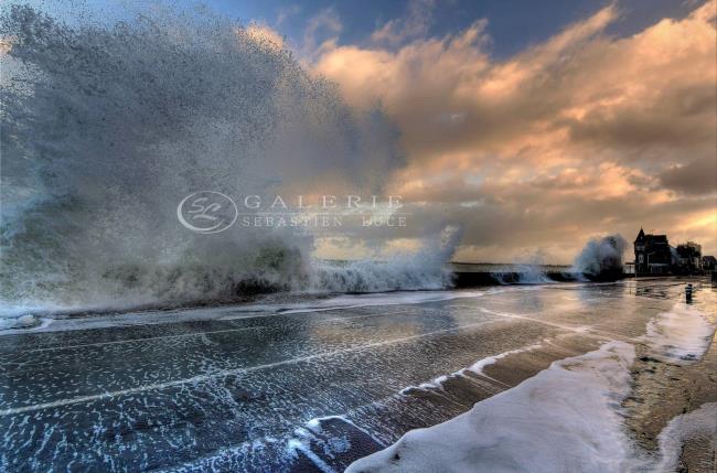 Vague Bleue - Photographie Photographies par thématiques Galerie Sébastien Luce