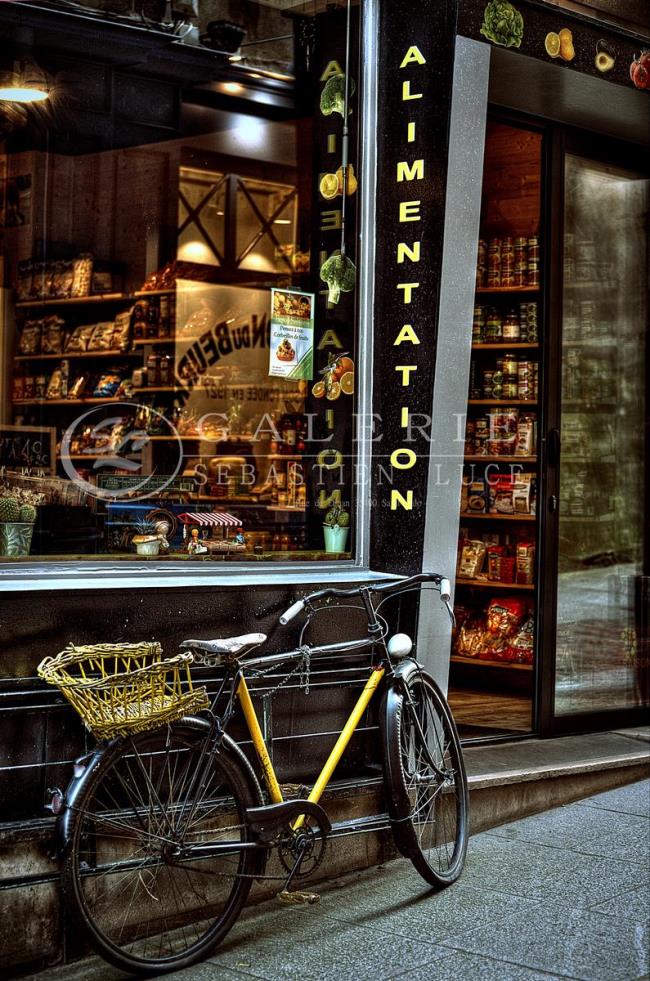 A bicyclette - Photographie Photographies par thématiques Galerie Sébastien Luce